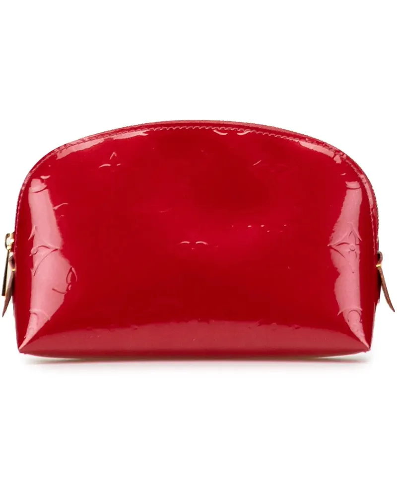 Louis Vuitton Kosmetiktaschen Monogram Vernis Cosmetic Pouch rot Rot