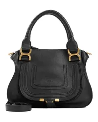 Chloé Totes Small Marcie Tote Bag Schwarz