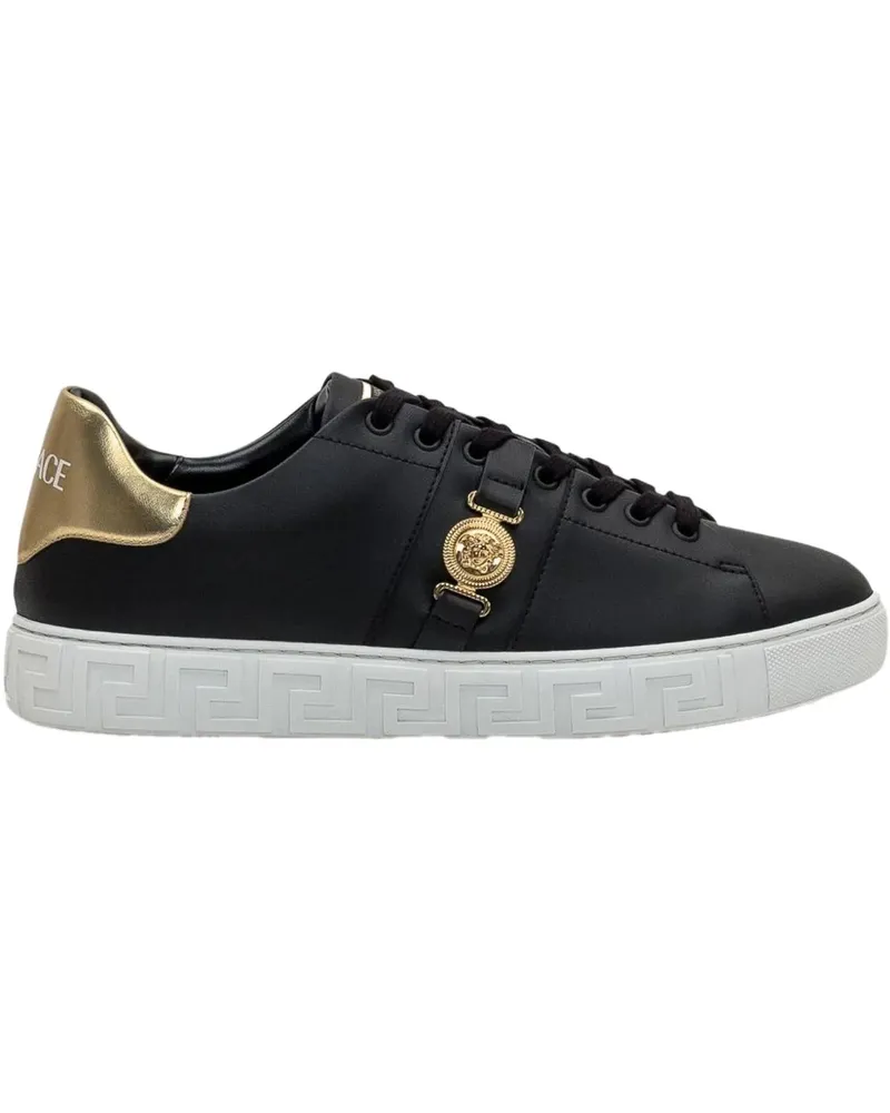 Versace Low-Top Sneaker Sneakers Black schwarz Schwarz