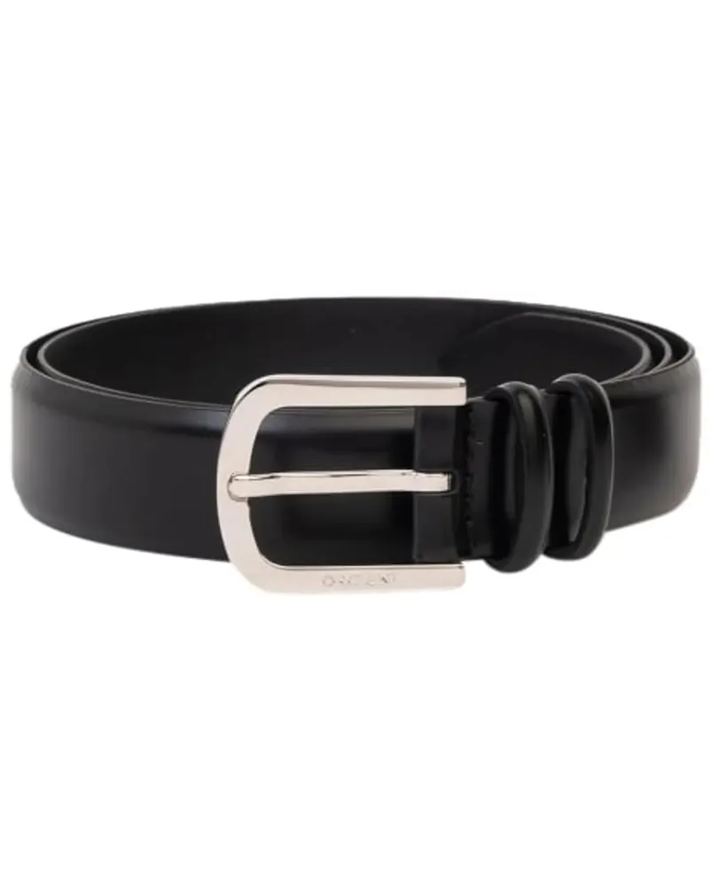 Orciani Gürtel Belts Black schwarz Schwarz