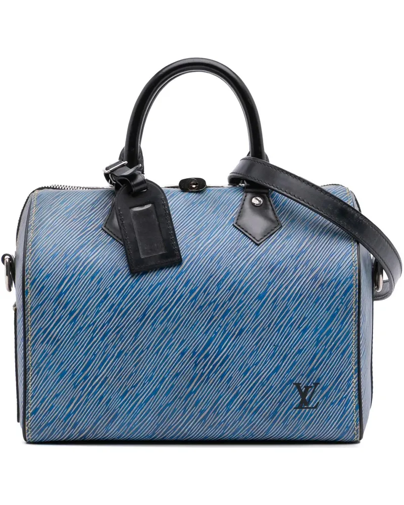Louis Vuitton Hobo Bags Epi Denim Speedy Bandouliere 25 blau Blau