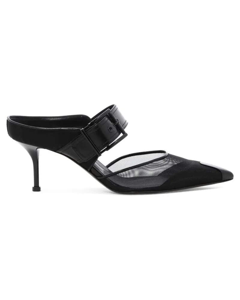Alexander McQueen Hohe Schuhe "Punk" Heeled Shoes schwarz Schwarz