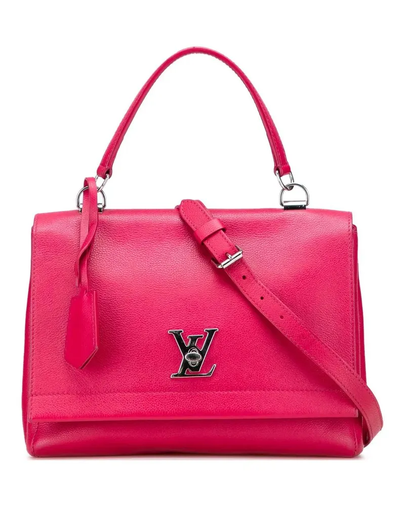 Louis Vuitton Hobo Bags Lockme II BB rosa Gold