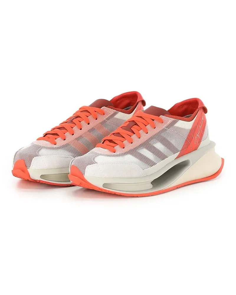 Y-3 Low-Top Sneaker S Gendo Run Sneakers - Leather - Red orange Orange