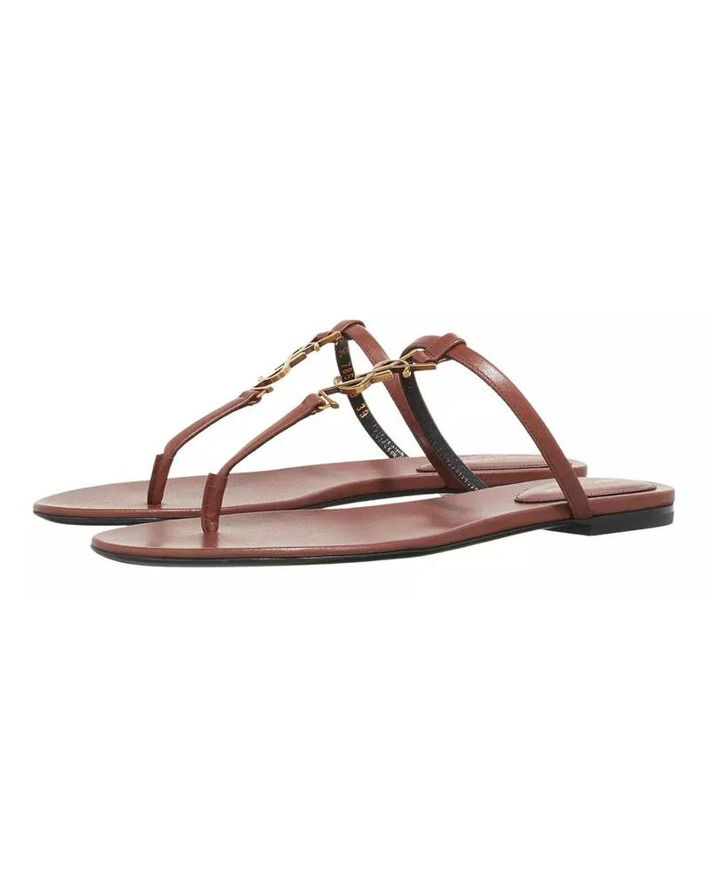 Saint Laurent Sandalen & Sandaletten Sandalen Braun