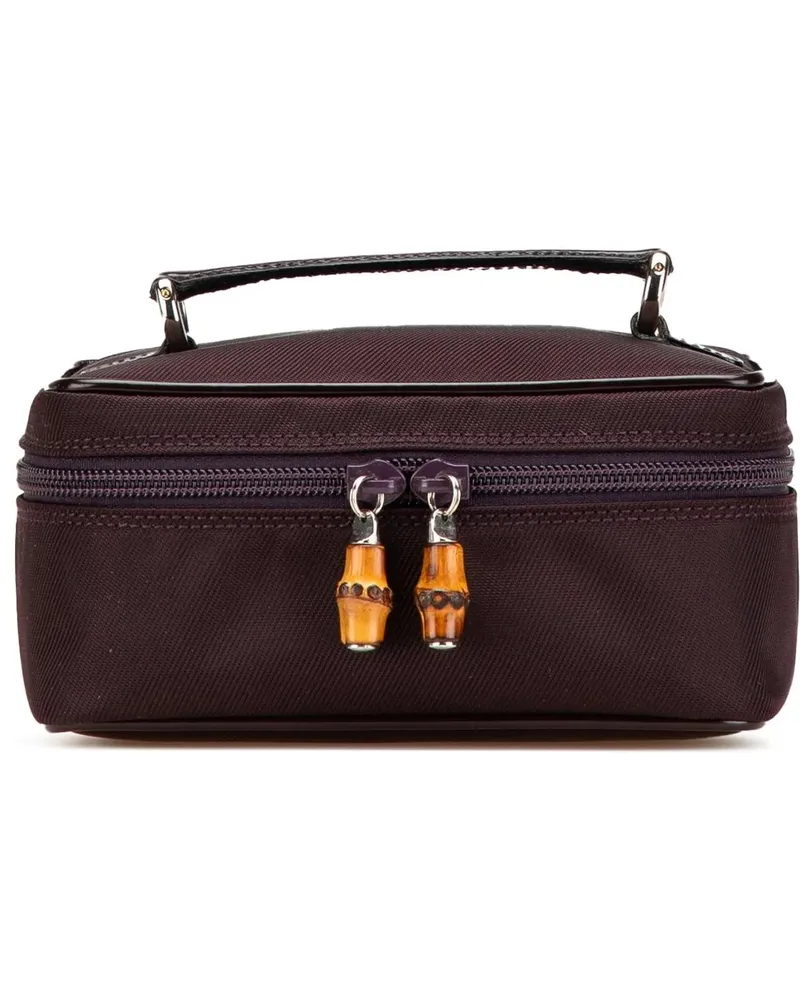 Gucci Kosmetiktaschen 20th Nylon Vanity Bag lila Lila