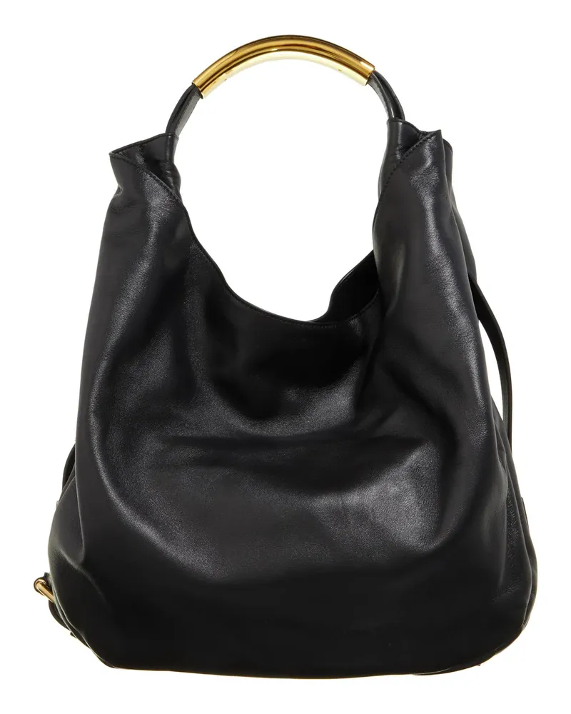 Moschino Hobo Bag Shoulder Bag Schwarz