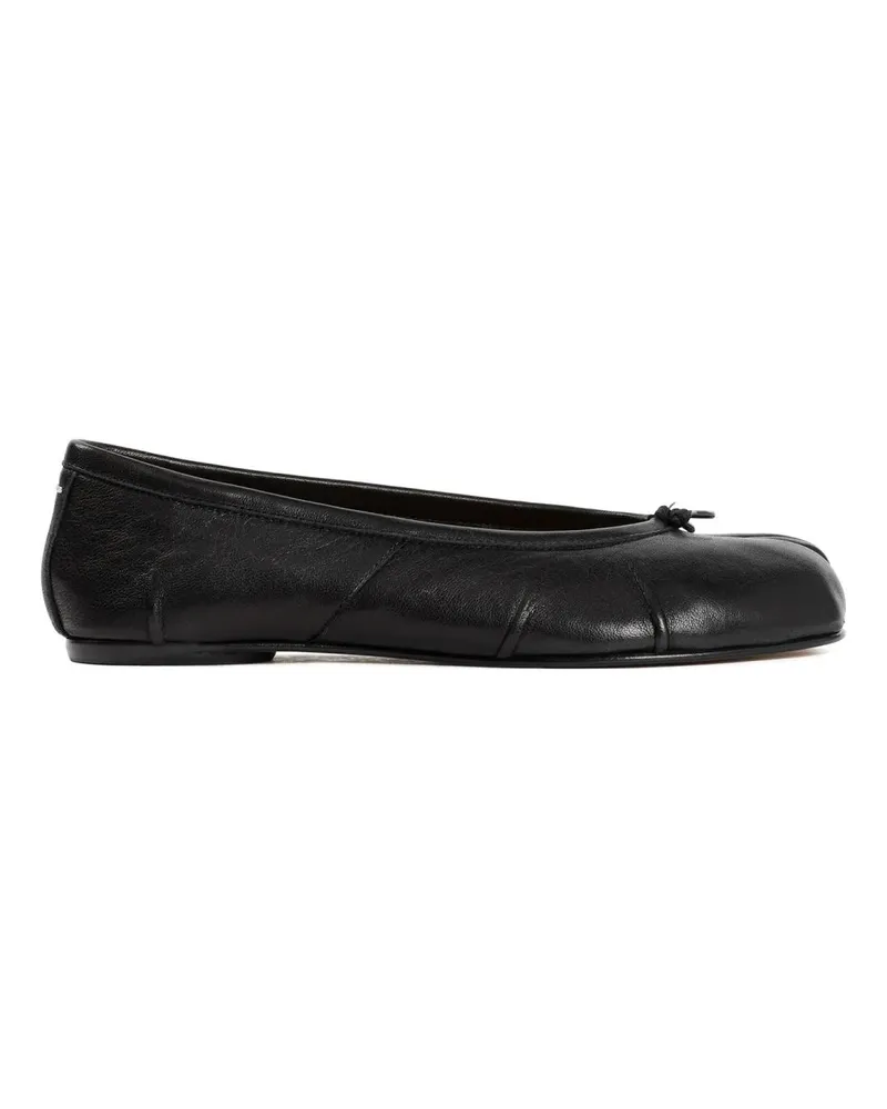 Maison Margiela Tabi Ballerina schwarz Schwarz