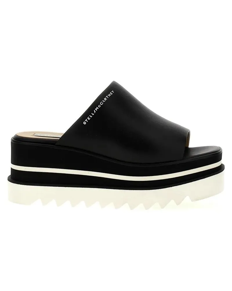 Stella McCartney Sandalen 'Sneak Elyse' Sabots schwarz Schwarz
