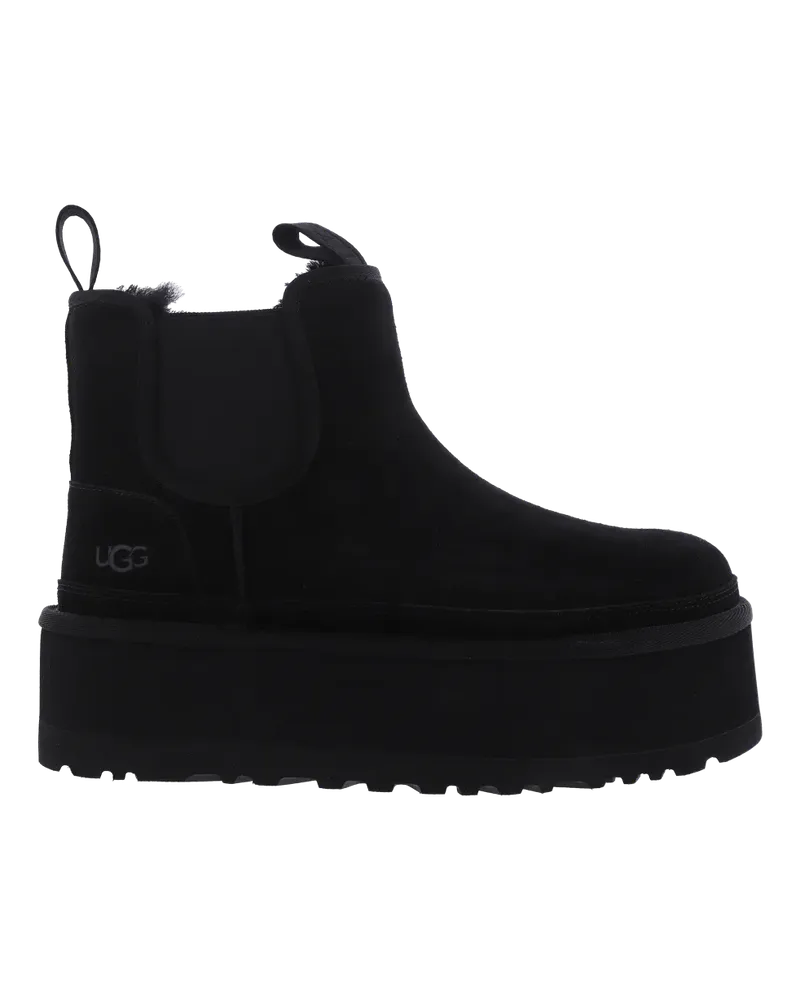 UGG Stiefel Dames Neumel Platform Chelsea Zwart schwarz Schwarz