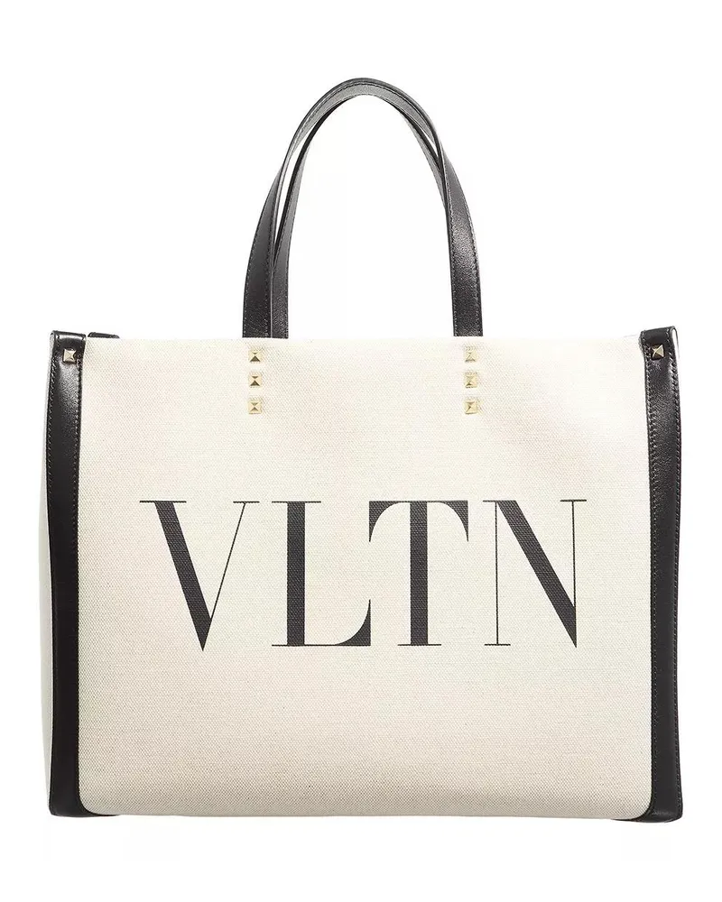 Valentino Garavani Tote Small Tote Logo Bag Beige