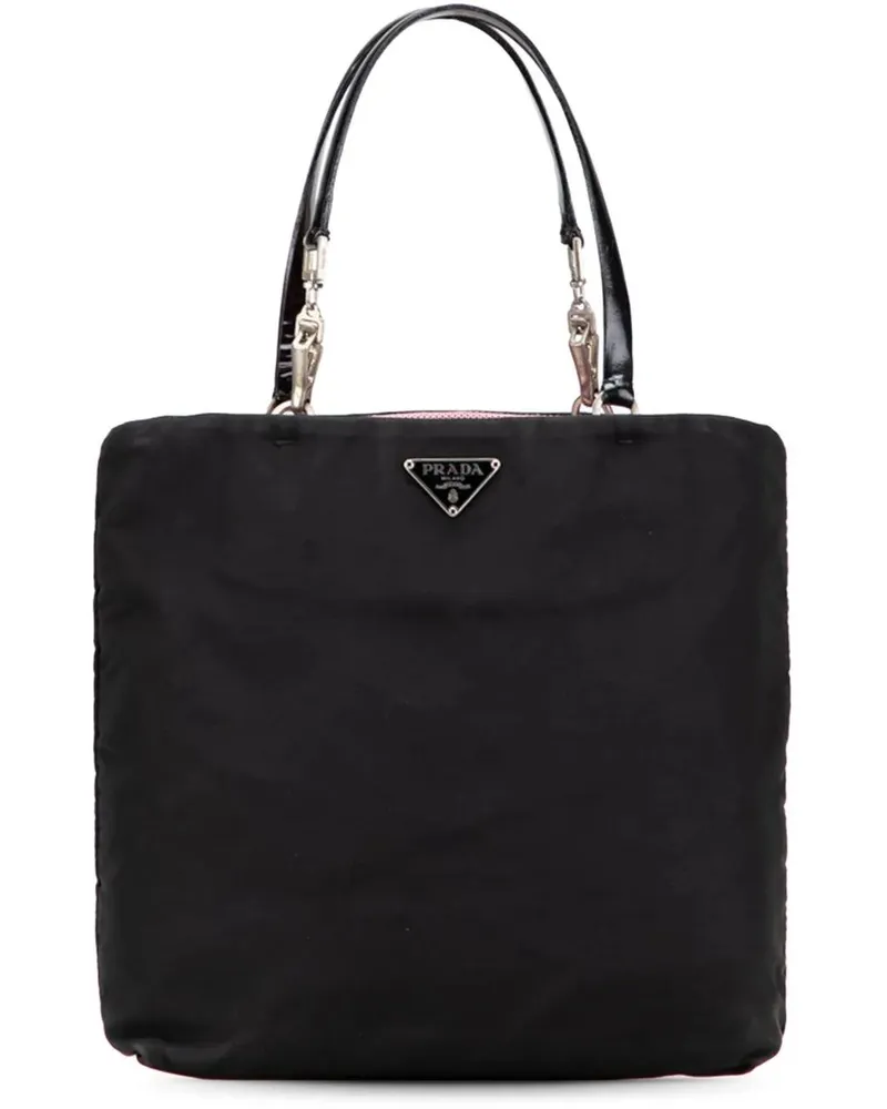 Prada Crossbody Bags Tessuto Handbag schwarz Schwarz