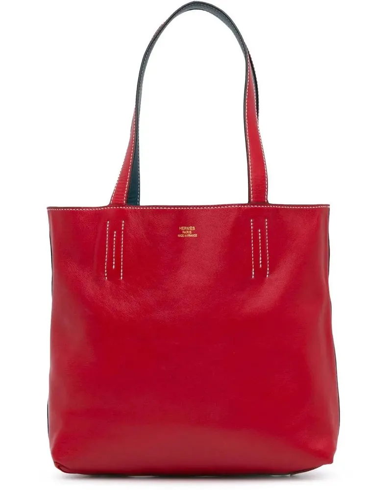 Hermès Shopper 2016 Clemence Double Sens 36 rot Rot