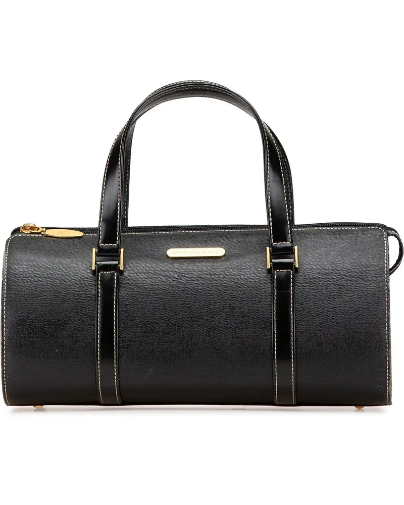 Burberry Crossbody Bags 2000-2017 Leather Handbag schwarz Schwarz