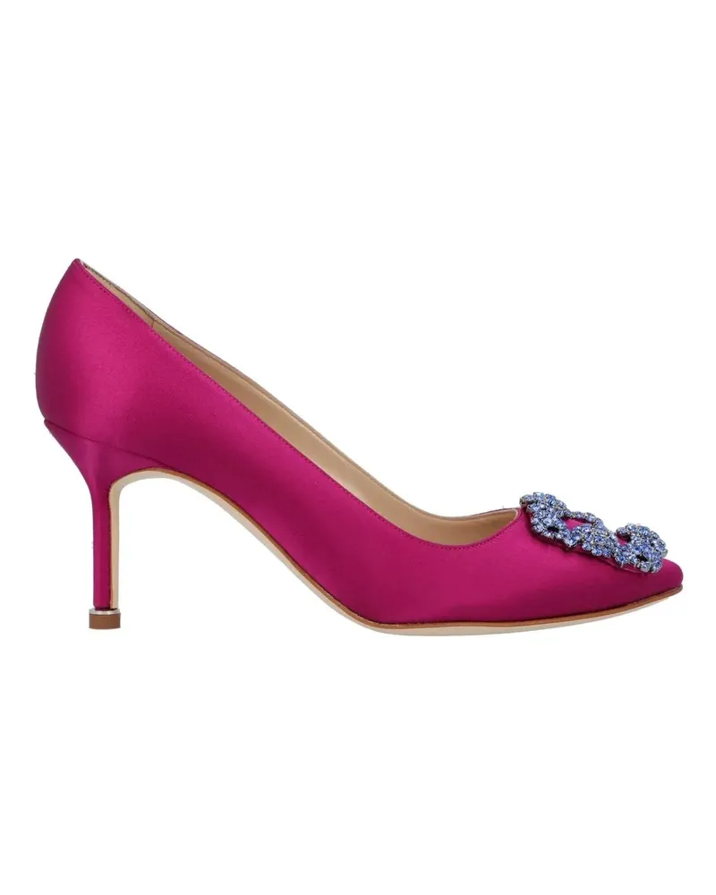 Manolo Blahnik Hohe Schuhe Hangisi 070 Pump Pink pink Rosa