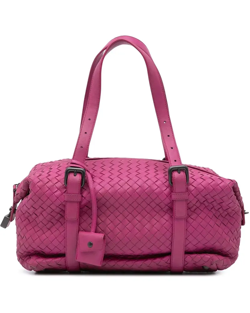Bottega Veneta Hobo Bags 2011 Nappa Intrecciato Montaigne Shoulder Bag lila Lila