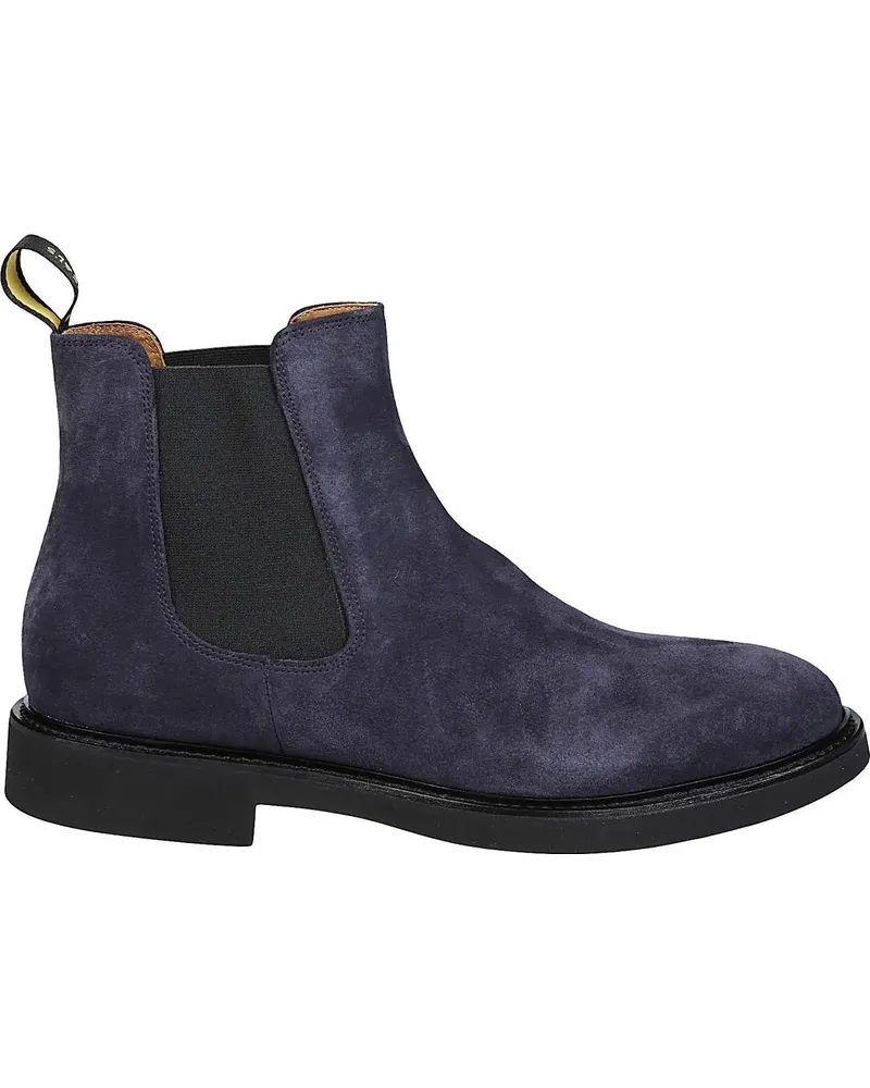 Doucal´s Stiefel Visone Beatles Ankle Boots Blue blau Blau