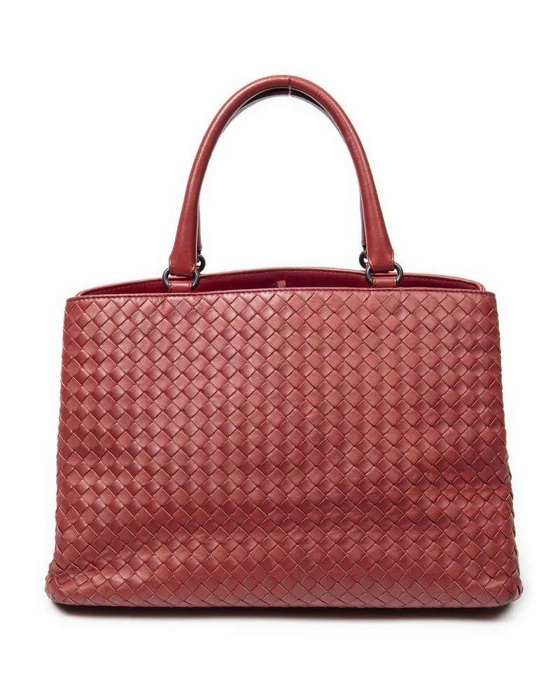 Bottega Veneta Crossbody Bags Milano Tote rot Rot