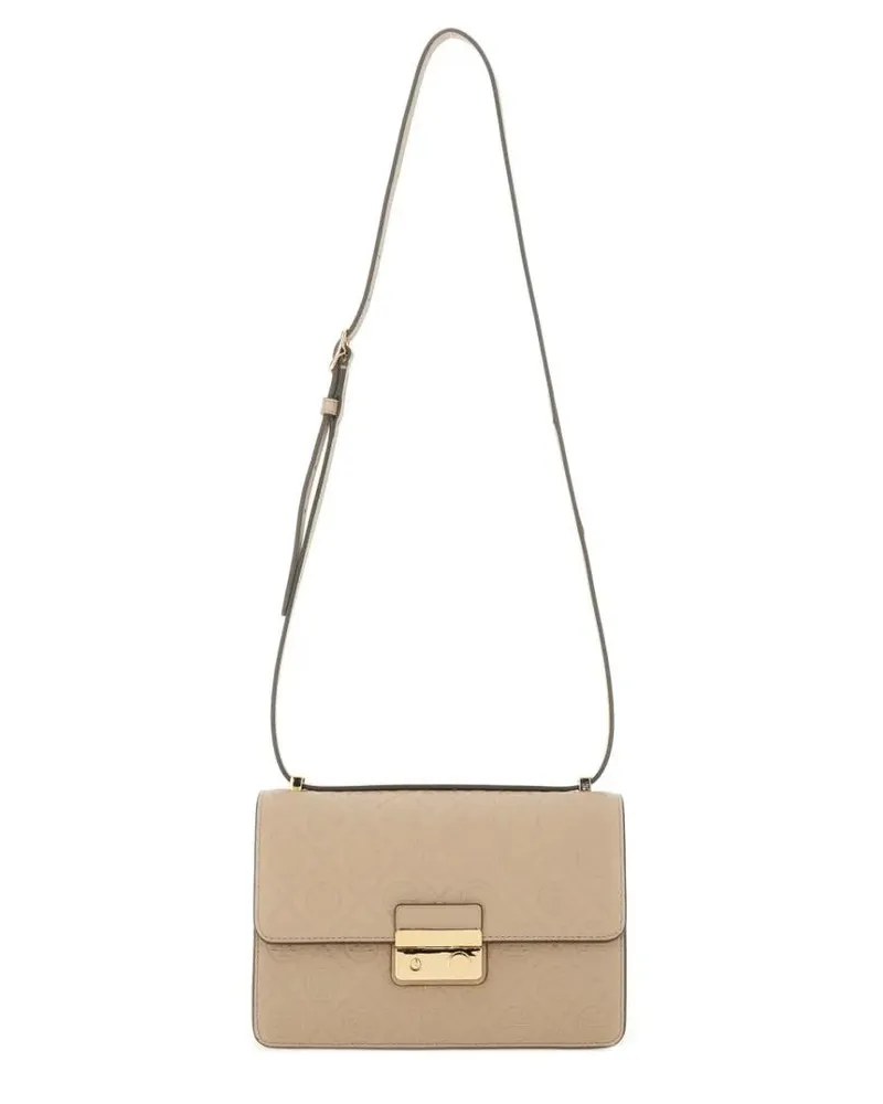 Tory Burch Hobo Bags "T Monogram" Shoulder Bag beige Beige
