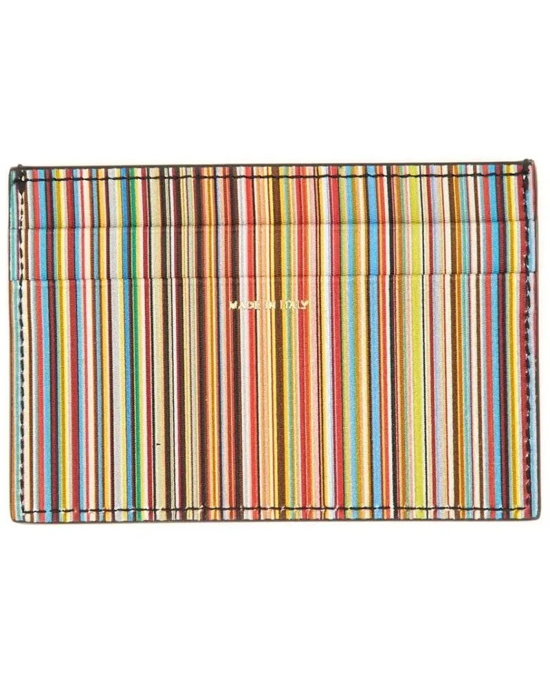 Paul Smith Portemonnaies Signature Stripe" Card Holder bunt Bunt
