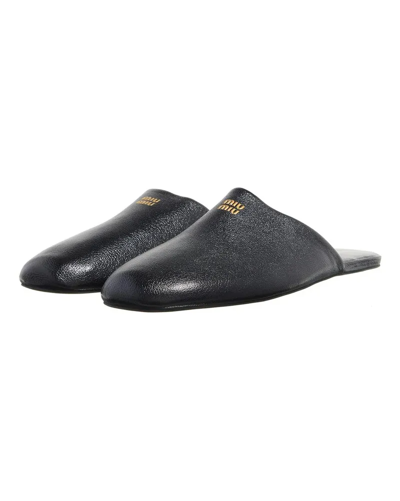 Miu Miu Slipper & Pantoletten Woman Mules schwarz Schwarz