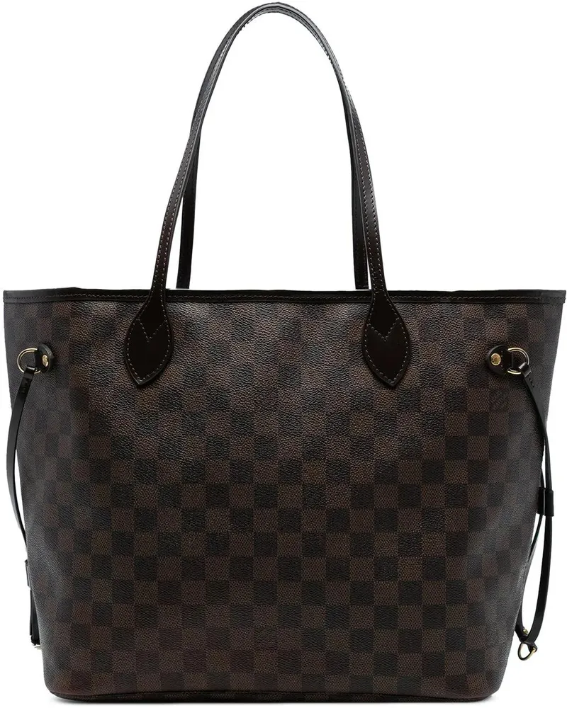 Louis Vuitton Shopper Damier Ebene Neverfull MM braun Braun