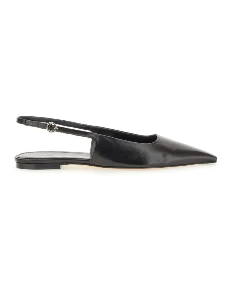 aeyde Fedora" Ballerina schwarz Schwarz