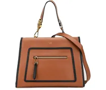 Hobo Bags Small Leather Runaway Satchel braun