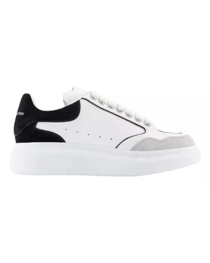 Alexander McQueen Sneakers Oversized Sneakers  - Leather - Grey Weiß