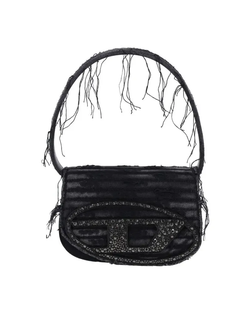 Diesel Hobo Bags "1Dr" Shoulder Bag – Black schwarz Schwarz