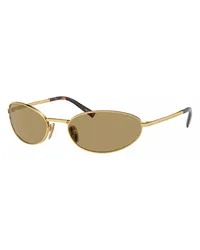 Prada Sonnenbrille 0PR A59S 59 5AK70G Gold