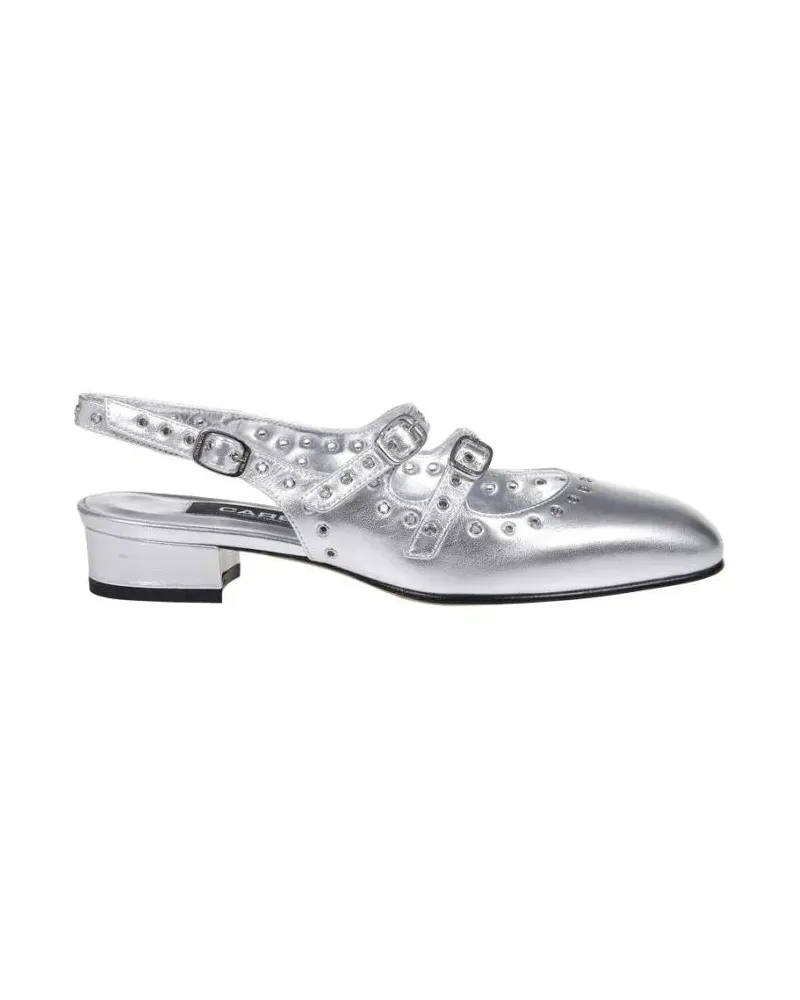 Carel Hohe Schuhe Queen Pump silberfarben 