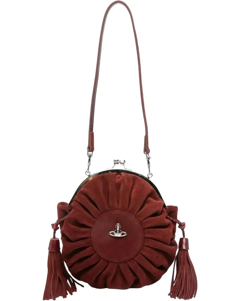 Vivienne Westwood Crossbody Bags Rosie Frame Bag Burgundy braun Braun