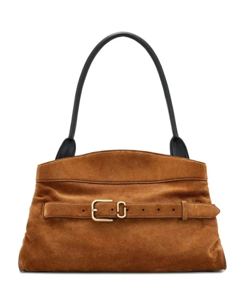 Marc Jacobs Hobo Bags Structured Suede Handbag braun Braun