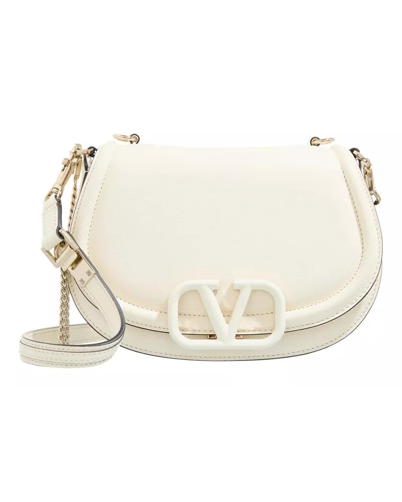 Valentino Garavani Crossbody Bags V Sling Sattle Bag Creme