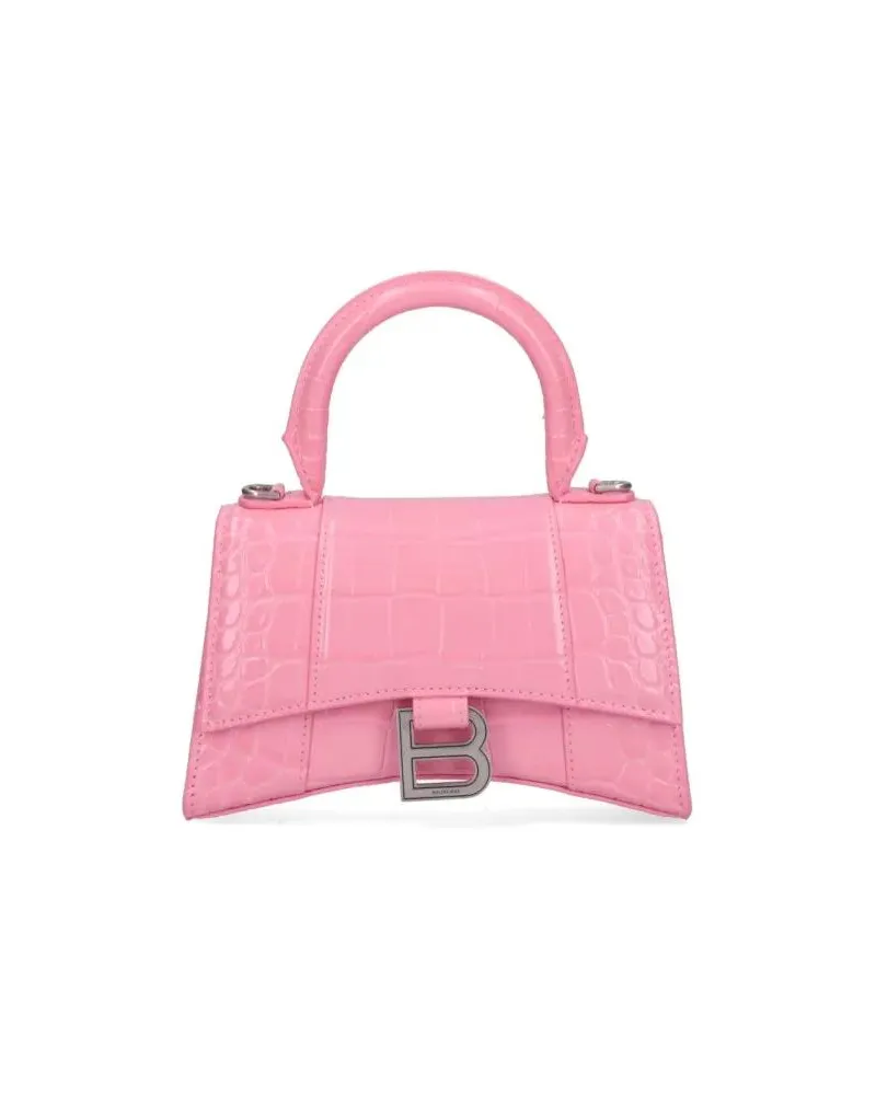 Balenciaga Hobo Bags Hourglass Xs' Handbag – Pink pink Rosa