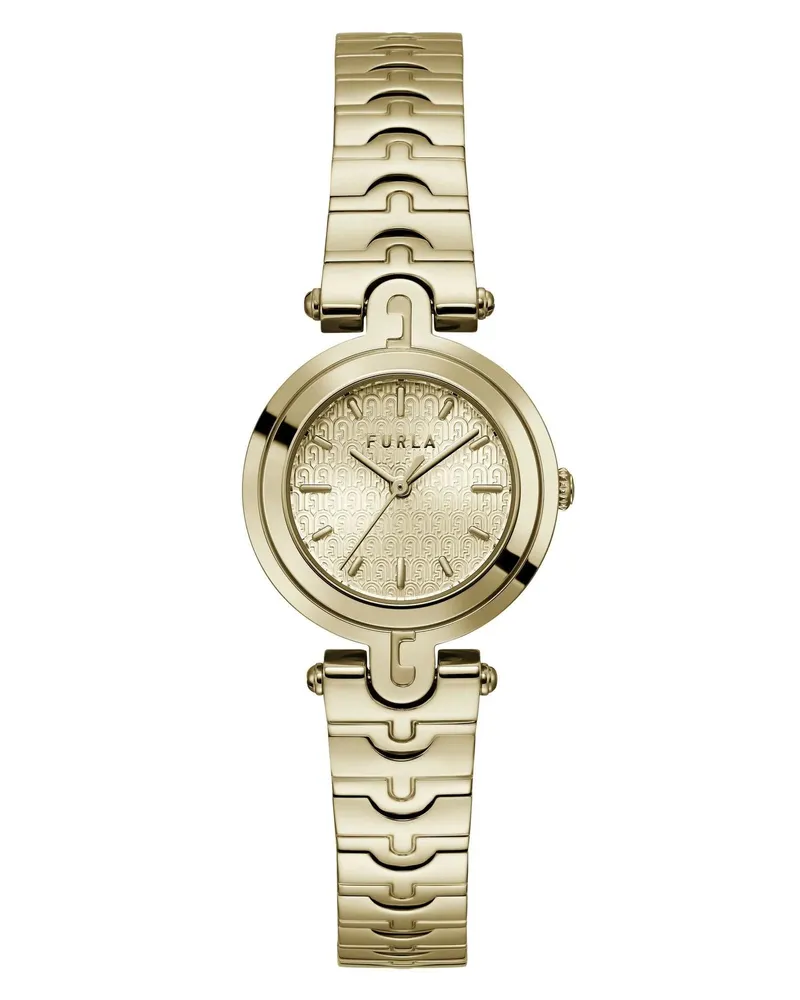 Furla Uhren Quarz-Analoguhr  Arch-Bar gold Gold