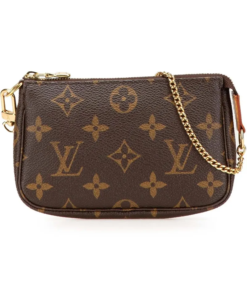 Louis Vuitton Crossbody Bags 2005 Monogram Mini Pochette Accessoires braun Braun