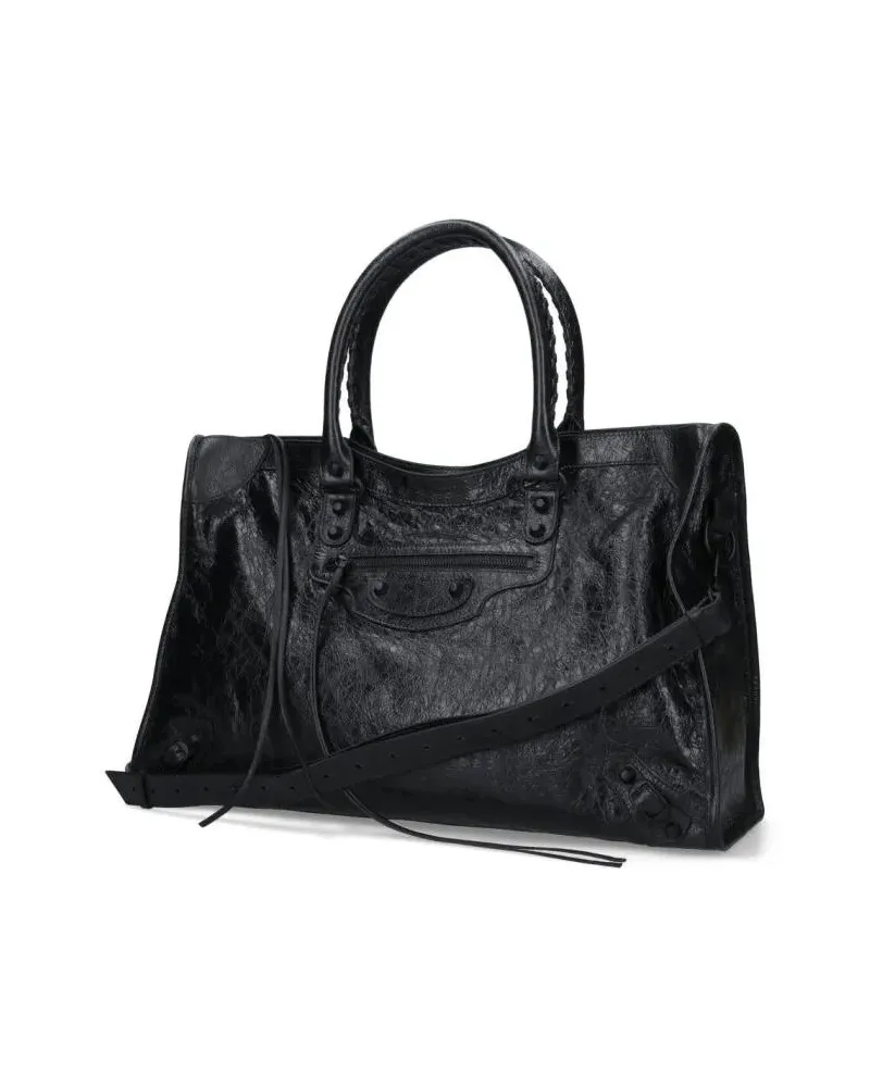 Balenciaga Shopper & Totes "Le City" Large Bag – Black schwarz Schwarz