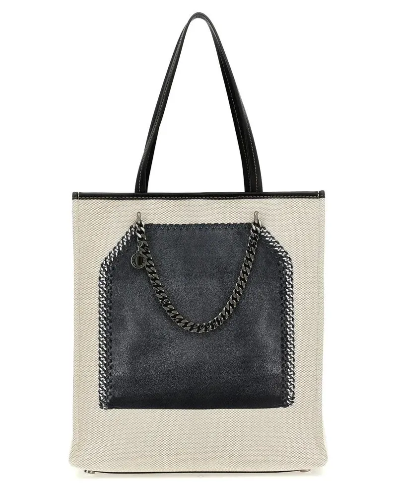Stella McCartney Shopper & Totes 'Trompe L'oeil Print On' Shopping Bag beige Beige