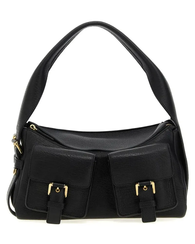 Mulberry Hobo Bags 'Maggie' Shoulder Bag schwarz Schwarz