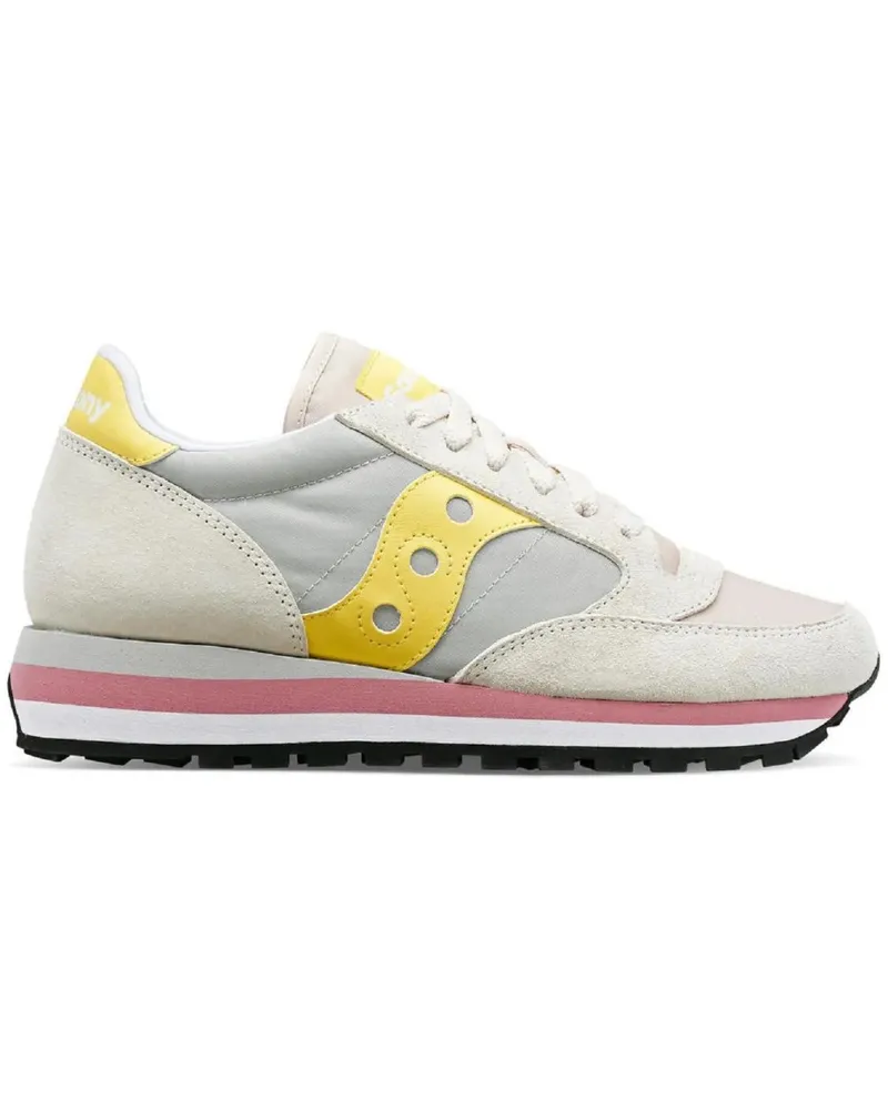 Saucony Low-Top Sneaker Multicolor Suede And Canvas Sneakers bunt Bunt