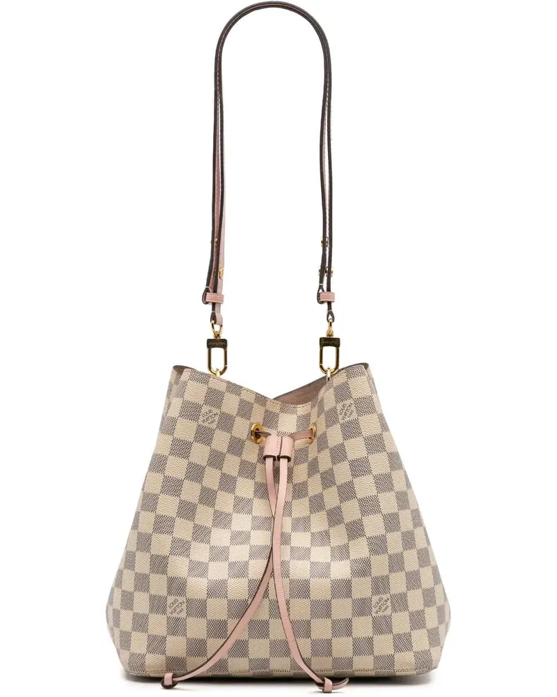 Louis Vuitton Hobo Bags Damier Azur Neonoe MM weiß Weiß