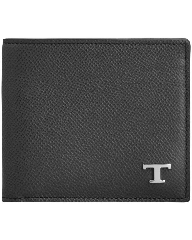 TOD'S Kleinleder Wallets Black schwarz Schwarz