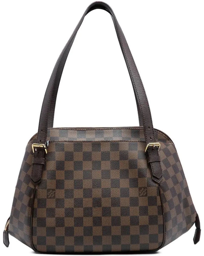 Louis Vuitton Hobo Bags Damier Ebene Belem MM braun Braun