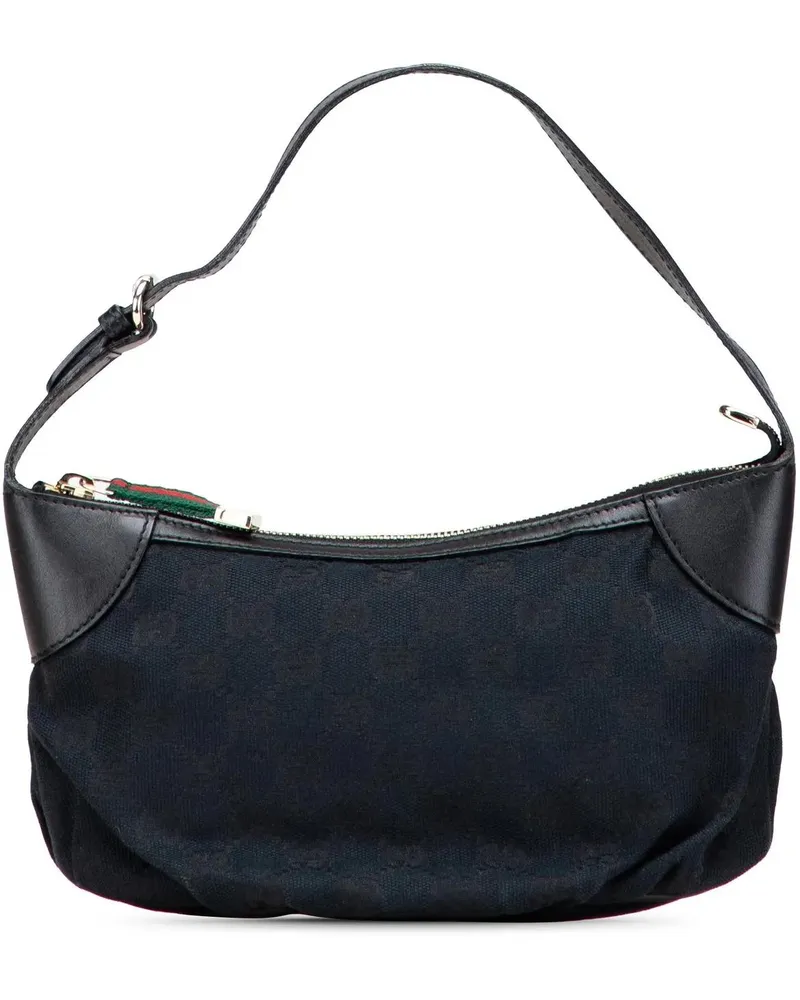 Gucci Crossbody Bags GG Canvas Web Handbag blau Blau