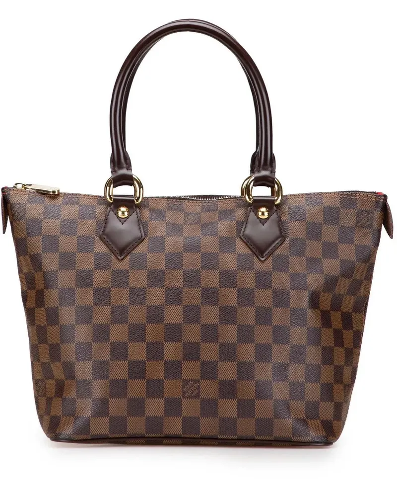 Louis Vuitton Crossbody Bags Damier Ebene Saleya PM braun Braun