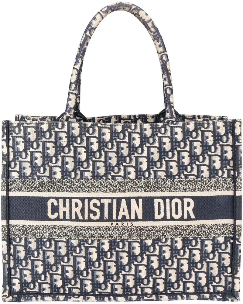 Dior Crossbody Bags  Trotter Monogram Medium Book Tote H blau Blau