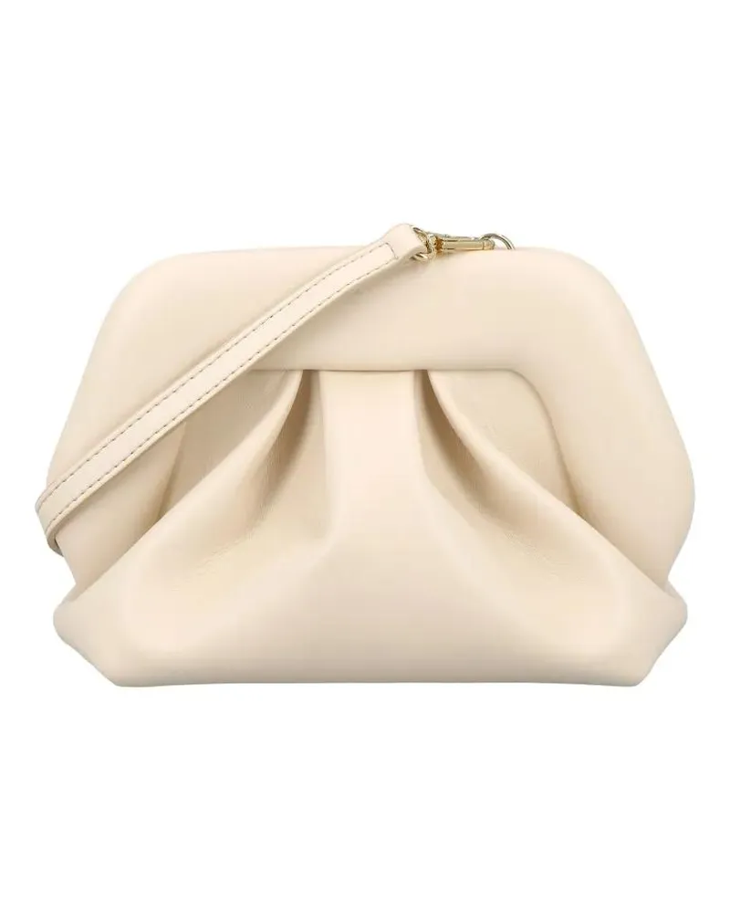 THEMOIRÈ Clutches Sculptural Gea Clutch With Detachable Shoulder Str beige Beige