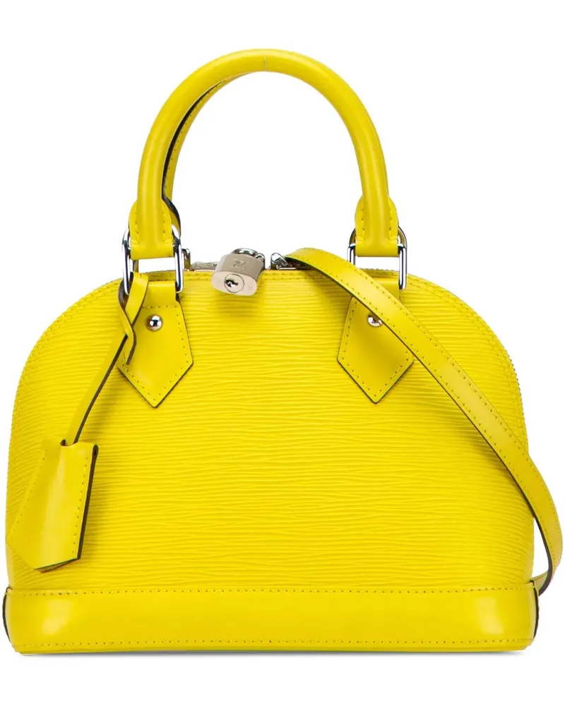 Louis Vuitton Hobo Bags Epi Alma BB gelb Gelb